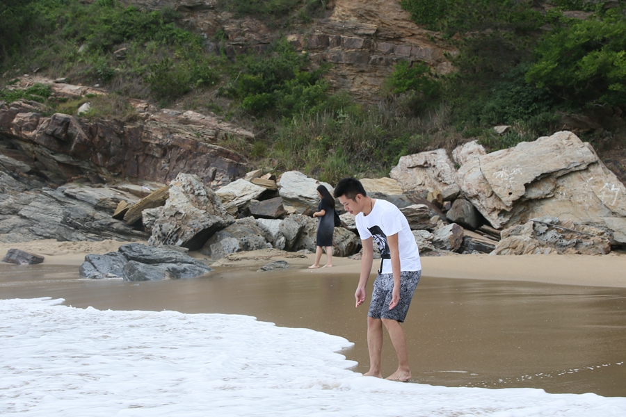 哈仙岛金沙滩浴场